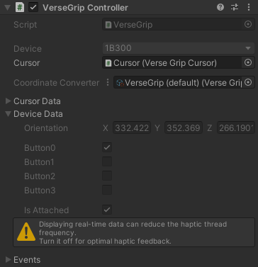 VerseGrip-Controller 运行时